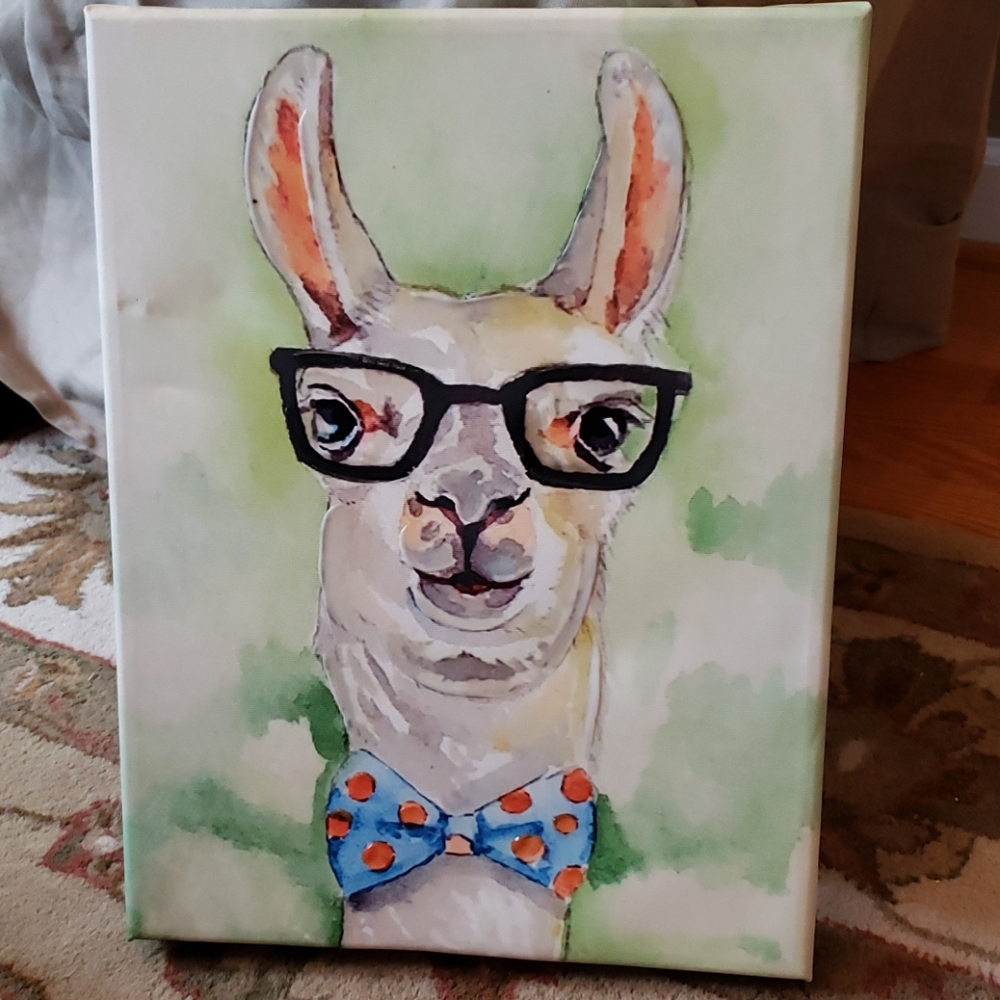 Pets - Llama print